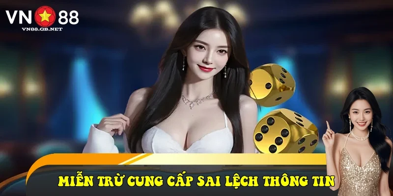 Trách nhiệm đối với việc cung cấp sai lệch thông tin Trách nhiệm đối với việc cung cấp sai lệch thông tin