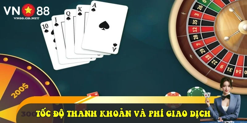 Tốc độ thanh khoản và phí giao dịch